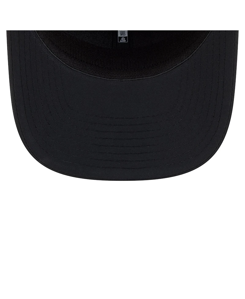 New Era Men's Black Boston Bruins Sport Vented 9SEVENTY Rope Adjustable Hat