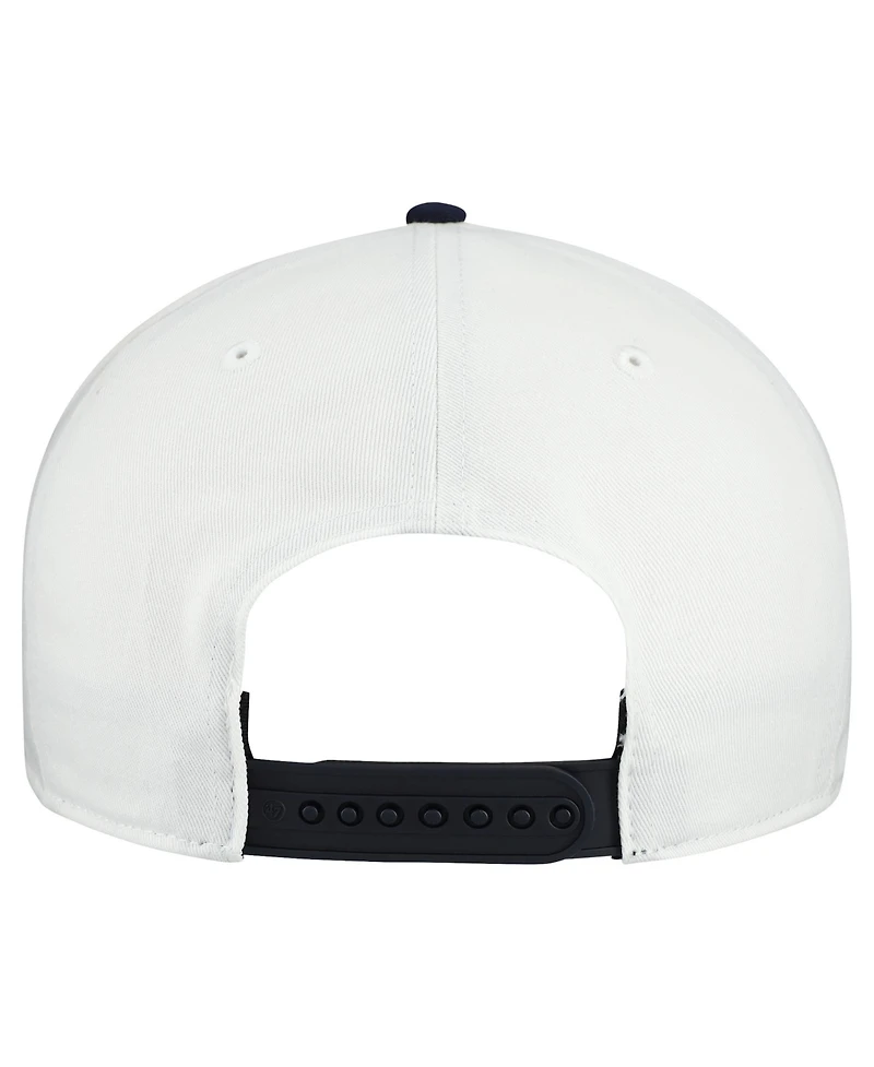 '47 Brand Men's White William Byron Flag Fill Two-Tone Team Adjustable Hitch Hat