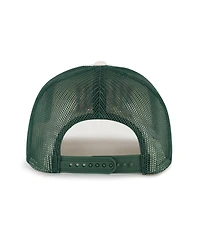 '47 Brand Men's Natural Miami Hurricanes Drawbridge Trucker Adjustable Hat