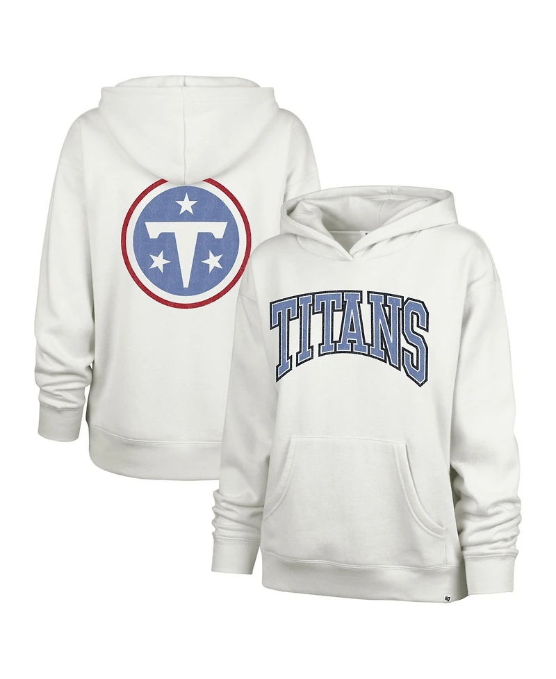 '47 Brand Women's Stone Tennessee Titans Score Dance Naomi Hoodie