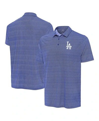 Antigua Men's Royal Los Angeles Dodgers Mosaic Polo Shirt