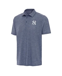 Antigua Men's Heather Navy New York Yankees Replica Polo Shirt