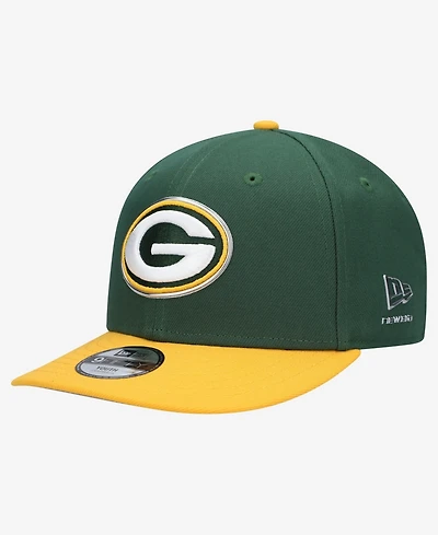 New Era Big Boys and Girls Green/Gold Green Bay Packers 2026 Nfl Draft Pre-Curved 9FIFTY Snapback Hat