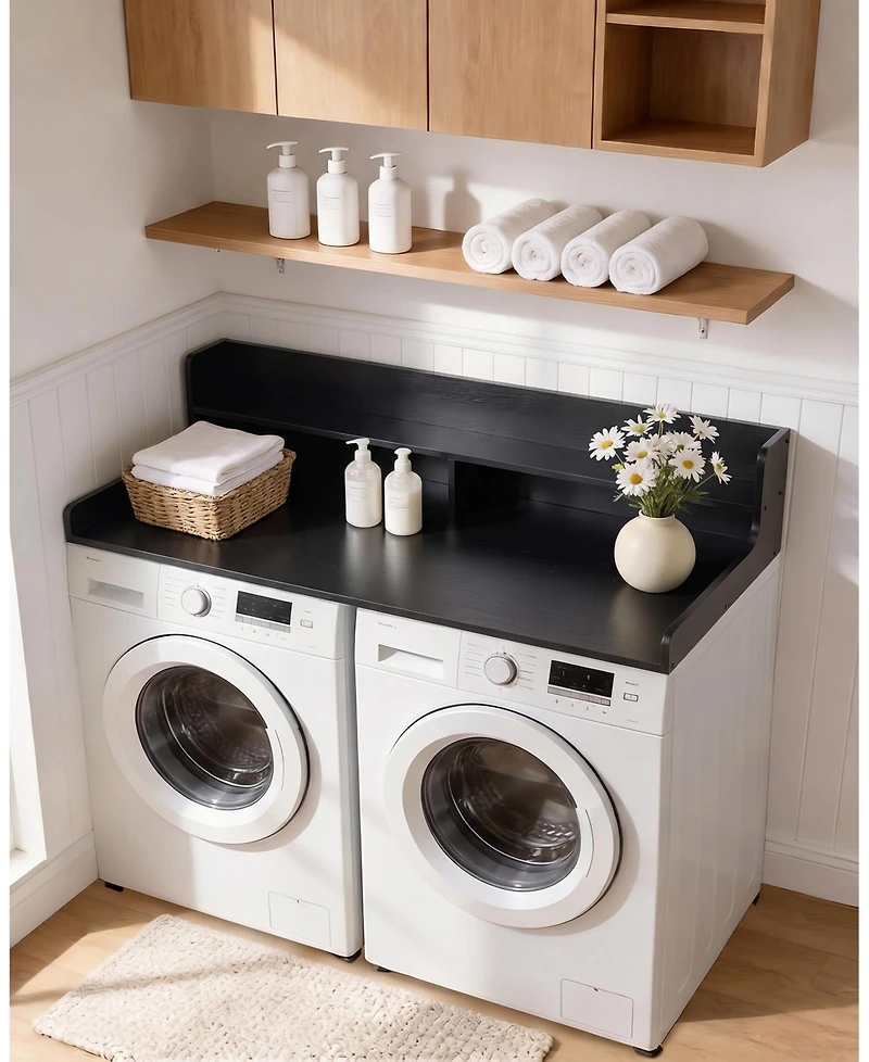 homfan Heavy Duty Laundry Shelf Over Washer and Dryer