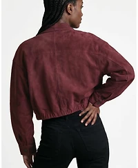 Furniq Uk Women's Mila Suede Jacket