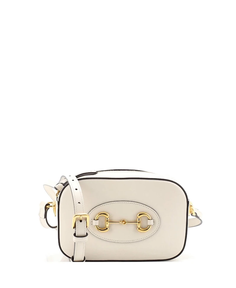Pre-Owned Gucci Small Horsebit 1955 Camera Bag Leather