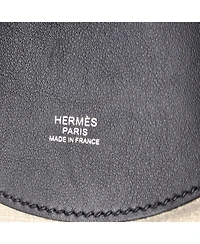 Pre-Owned HERMES Allback Backpack Bivouac Toile with Leather