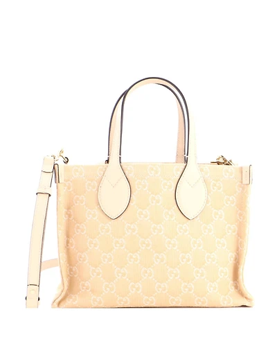 Pre-Owned Gucci Medium Ophidia Shopper Tote Gg Denim