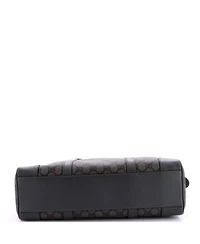 Pre-Owned Gucci Tall Ophidia Convertible Open Tote Gg Coated Canvas