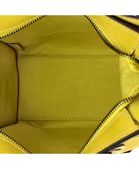 Pre-Owned Celine Nano Luggage Bag Grainy Leather