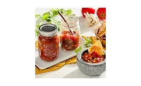 Ball Glass Mason Jars, Regular Mouth, Pint Size (16 oz), Pack of 4