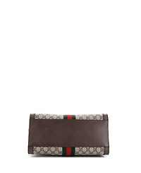 Pre-Owned Gucci Medium Ophidia Top Handle Tote Gg Coated Canvas