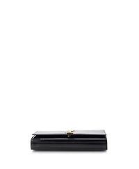 Pre-Owned Saint Laurent Long Classic Monogram Clutch Patent