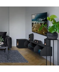 Klipsch Reference Cinema System Bundle With Onkyo Tx-RZ30 170W 9.2-Channel 8K 4K Network Av Receiver