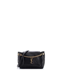 Pre-Owned Saint Laurent Mini Nolita Satchel Quilted Leather