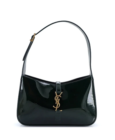 Pre-Owned Saint Laurent Small Le 5 a 7 Hobo Patent