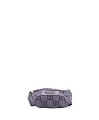 Pre-Owned Gucci Ripstop Belt Bag Gg Nylon and Leather