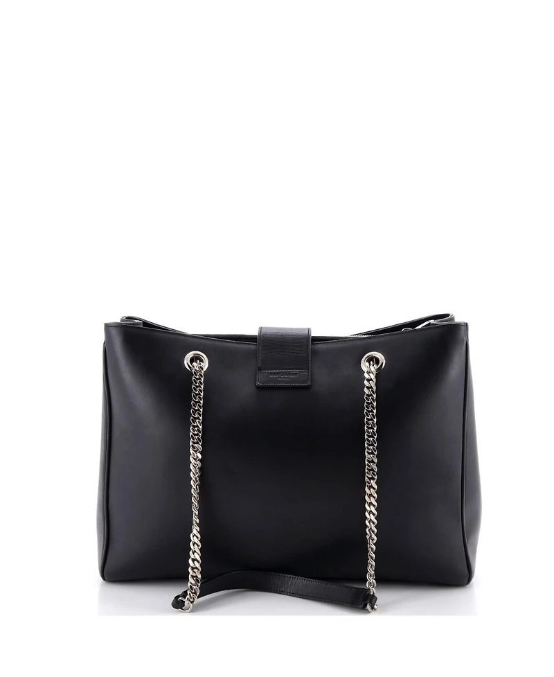 Pre-Owned Saint Laurent Large Classic Monogram Shopper Leather
