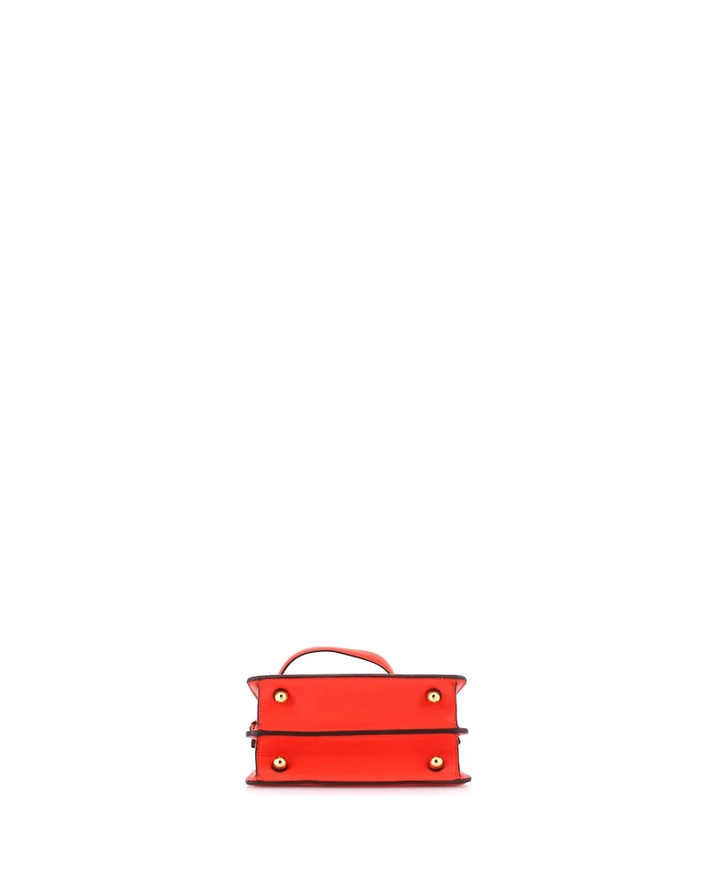 Pre-Owned Fendi Petite Peekaboo ISeeU Bag Leather