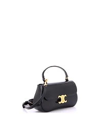Pre-Owned Celine Teen Lola Triomphe Top Handle Bag Leather