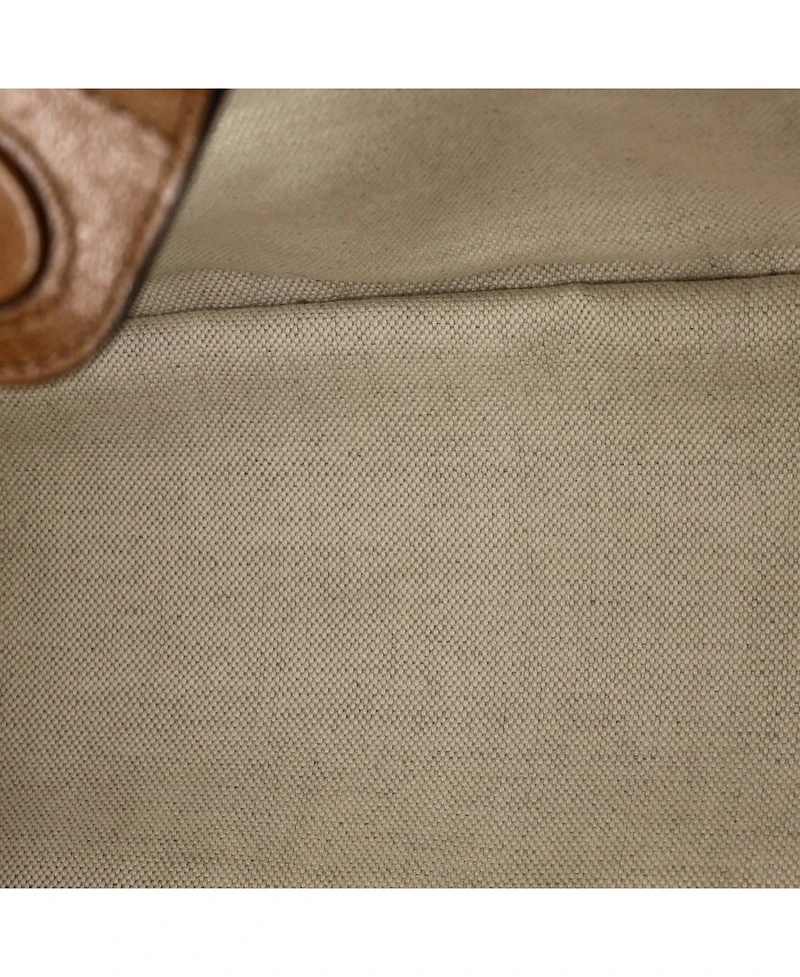 Pre-Owned Gucci Medium Horsebit 1955 Tote Gg Canvas with Leather