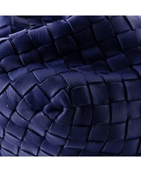Pre-Owned Bottega Veneta Medium Double Chain Tote Intrecciato Nappa