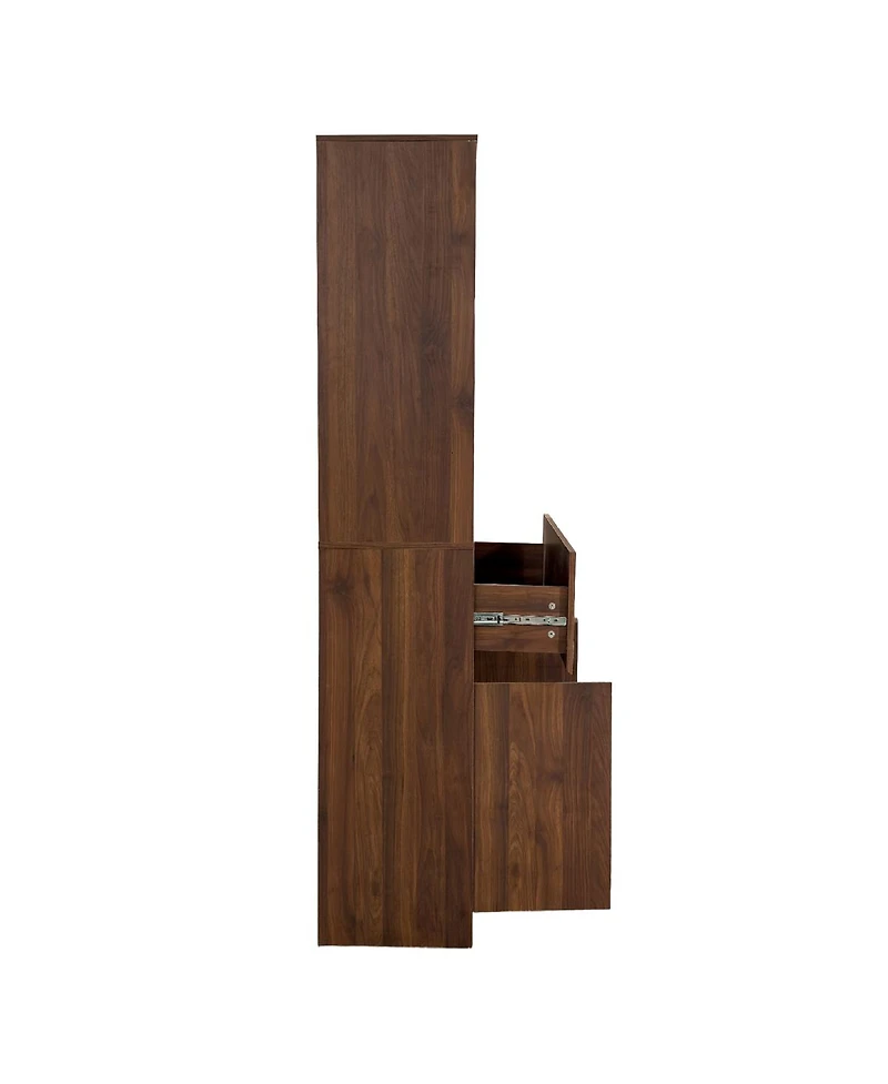 Streamdale Furniture Kitchen Wine Cabinet, Multi-functional Storage Cabinet