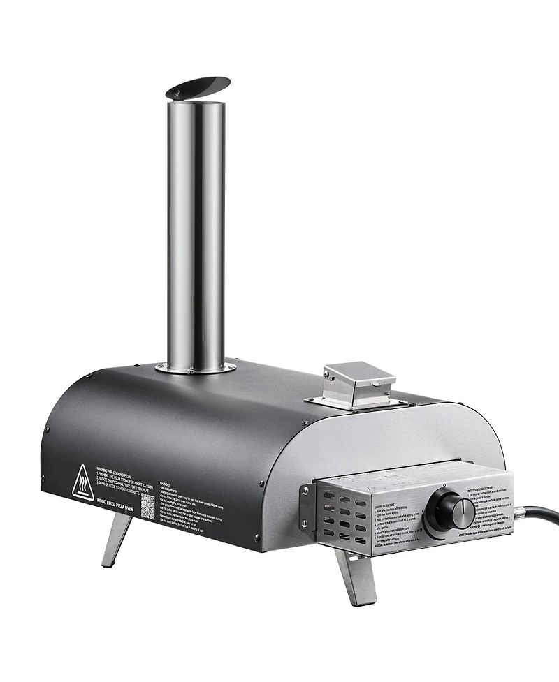 Cozito Dual Fuel Outdoor Pizza Oven, 12 inches Wood Fire and Propane Pizza Maker