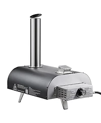 Cozito Dual Fuel Outdoor Pizza Oven, 12 inches Wood Fire and Propane Pizza Maker