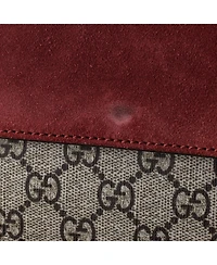 Pre-Owned Gucci Medium Dionysus Bag Blooms Print Gg Coated Canvas