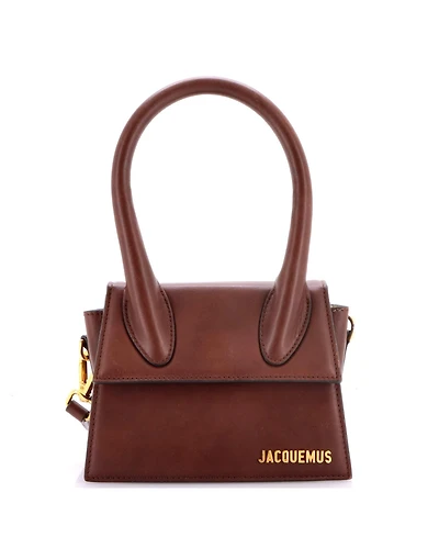 Pre-Owned Jacquemus Moyen Le Chiquito Bag Leather