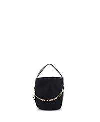 Pre-Owned Prada Mini Petit Sac Bucket Bag Re-Nylon and Nappa Leather