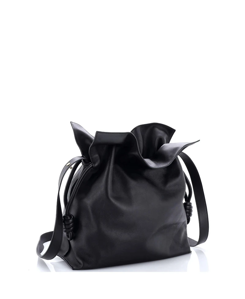 Pre-Owned Loewe Large Flamenco Knot Bag Leather