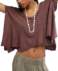 Free People Women's Swing Along With Me Short-Sleeve T-Shirt