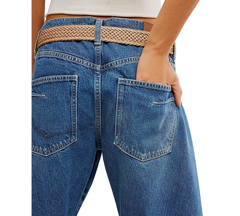 Free People Women's Fable Twisted Seam Jeans