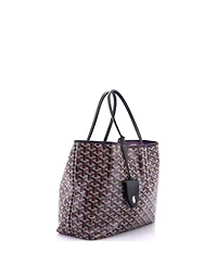 Pre-Owned Goyard Pm Saint Louis Tote Claire Voie Coated Canvas