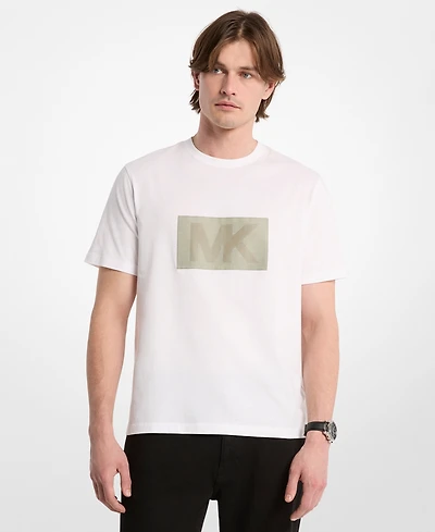 Michael Kors Men's Graphic Logo Cotton Jersey T-shirt