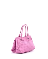 Pre-Owned Bottega Veneta Small Open Shopping Tote Intrecciato Nappa