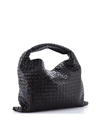 Pre-Owned Bottega Veneta Hop Hobo Intrecciato Leather