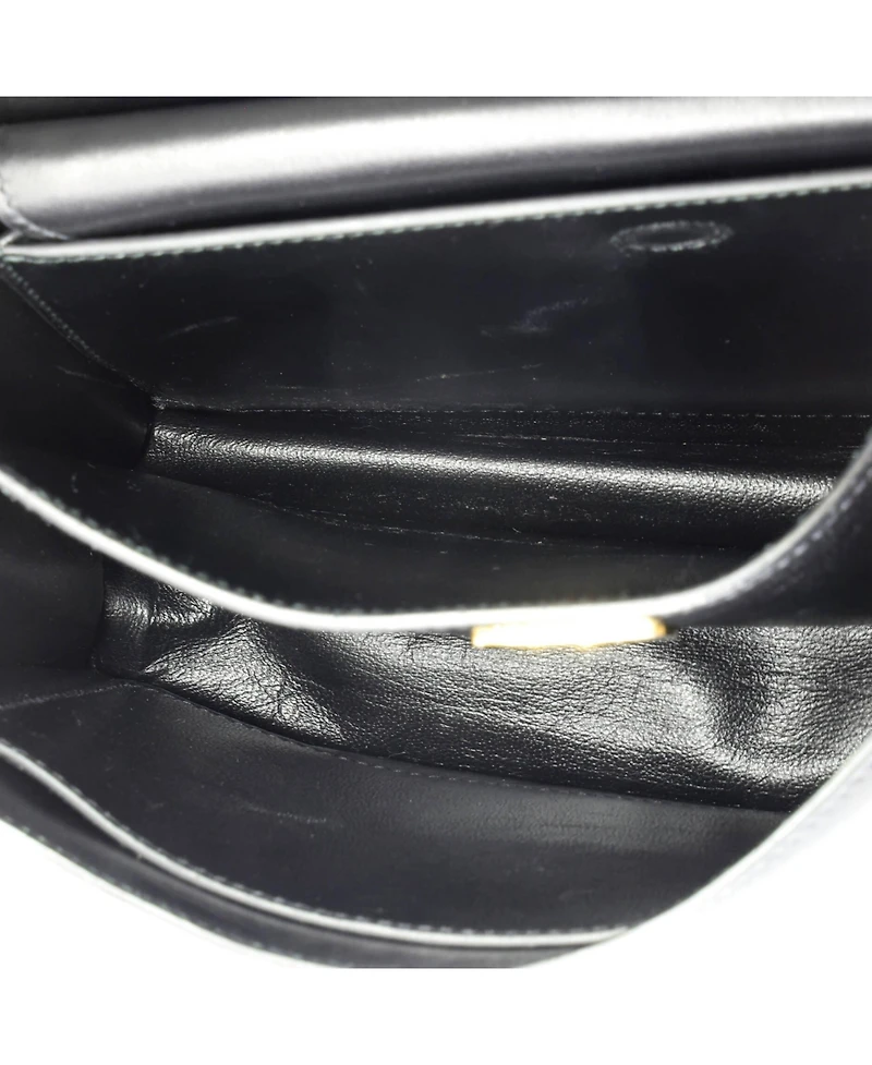 Pre-Owned Prada Large Cahier Crossbody Bag Leather and Saffiano Leather