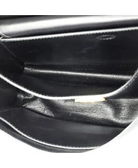 Pre-Owned Prada Large Cahier Crossbody Bag Leather and Saffiano Leather