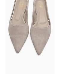 Forever & Always Women's Shoes Berlina Leather Slingback Pump