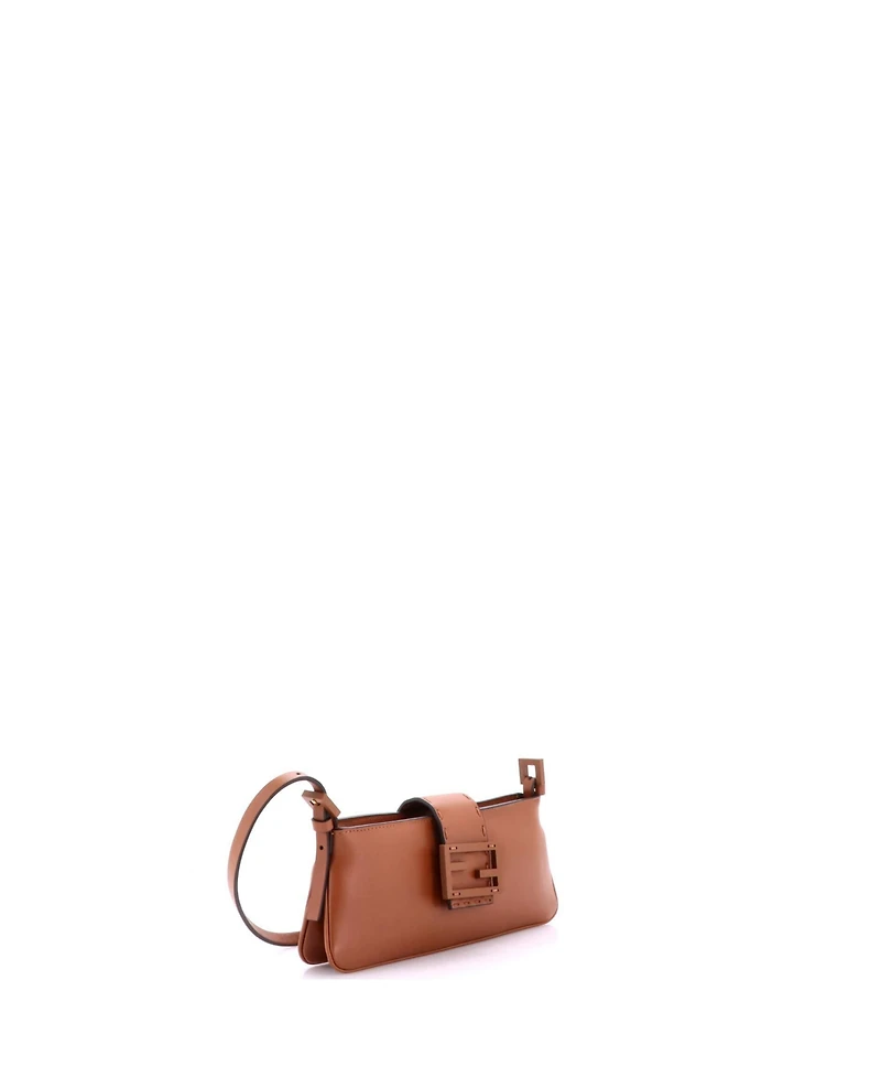 Pre-Owned Fendi Mini Baby B. Shoulder Bag Leather
