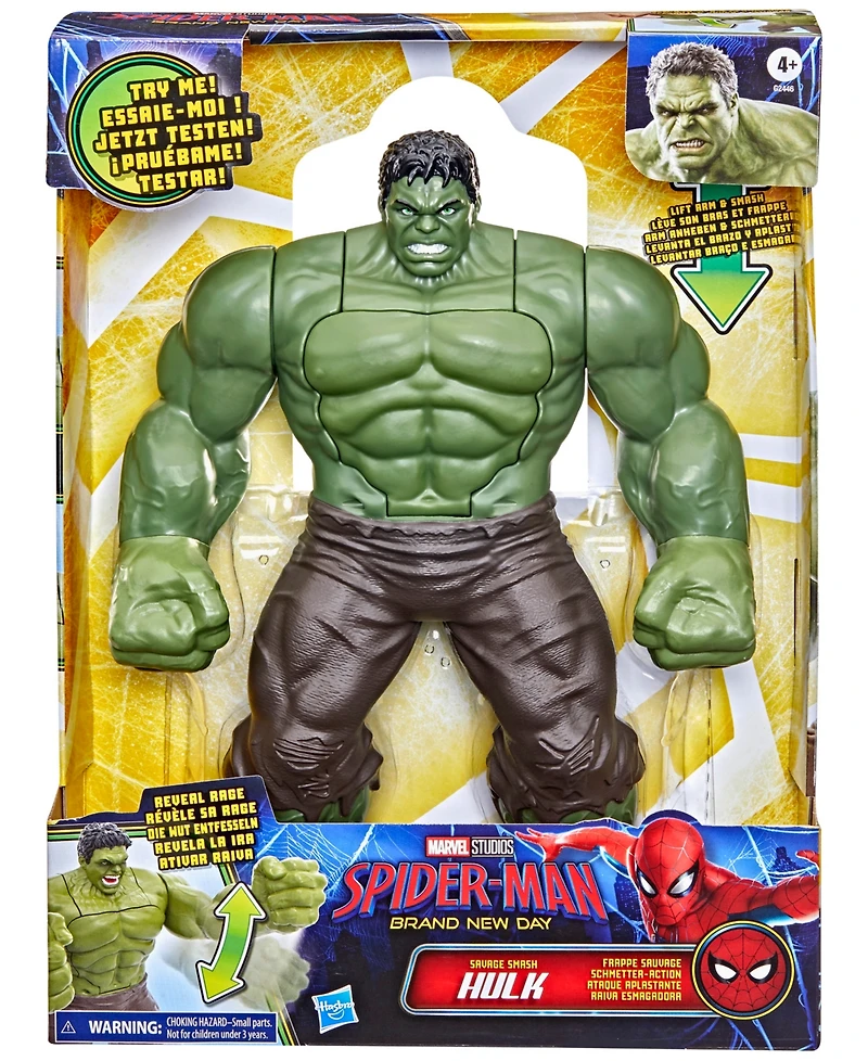 Spider-Man Savage Smash Hulk