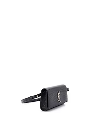Pre-Owned Saint Laurent Classic Monogram Kate Belt Bag Embossed Leather