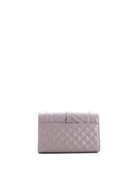 Pre-Owned Saint Laurent Small Classic Monogram Envelope Satchel Mixed Matelasse Leather