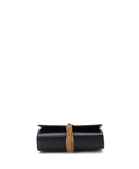 Pre-Owned Saint Laurent Medium Classic Monogram Tassel Crossbody Bag Leather