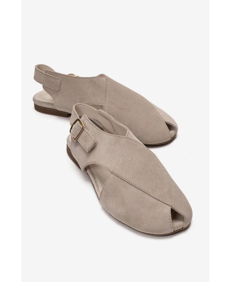 Forever & Always Shoes Women's Monaro Leather Sandal