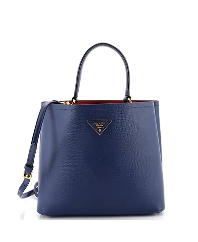 Pre-Owned Prada Panier Bucket Bag Saffiano Leather