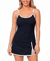 Island Escape Women's Beach Underwire Tankini Top, Macy's Exclusive